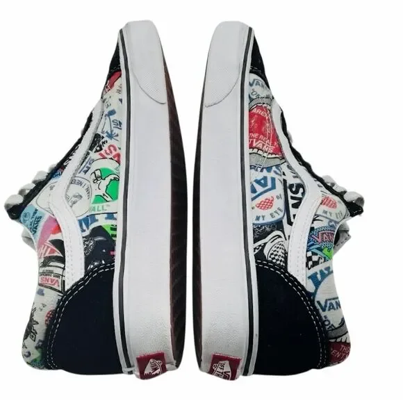 Van's Unisex Mash Up Old Skool Sneakers Size Men's 7 Women's 8,5 - Picture 4 of 9